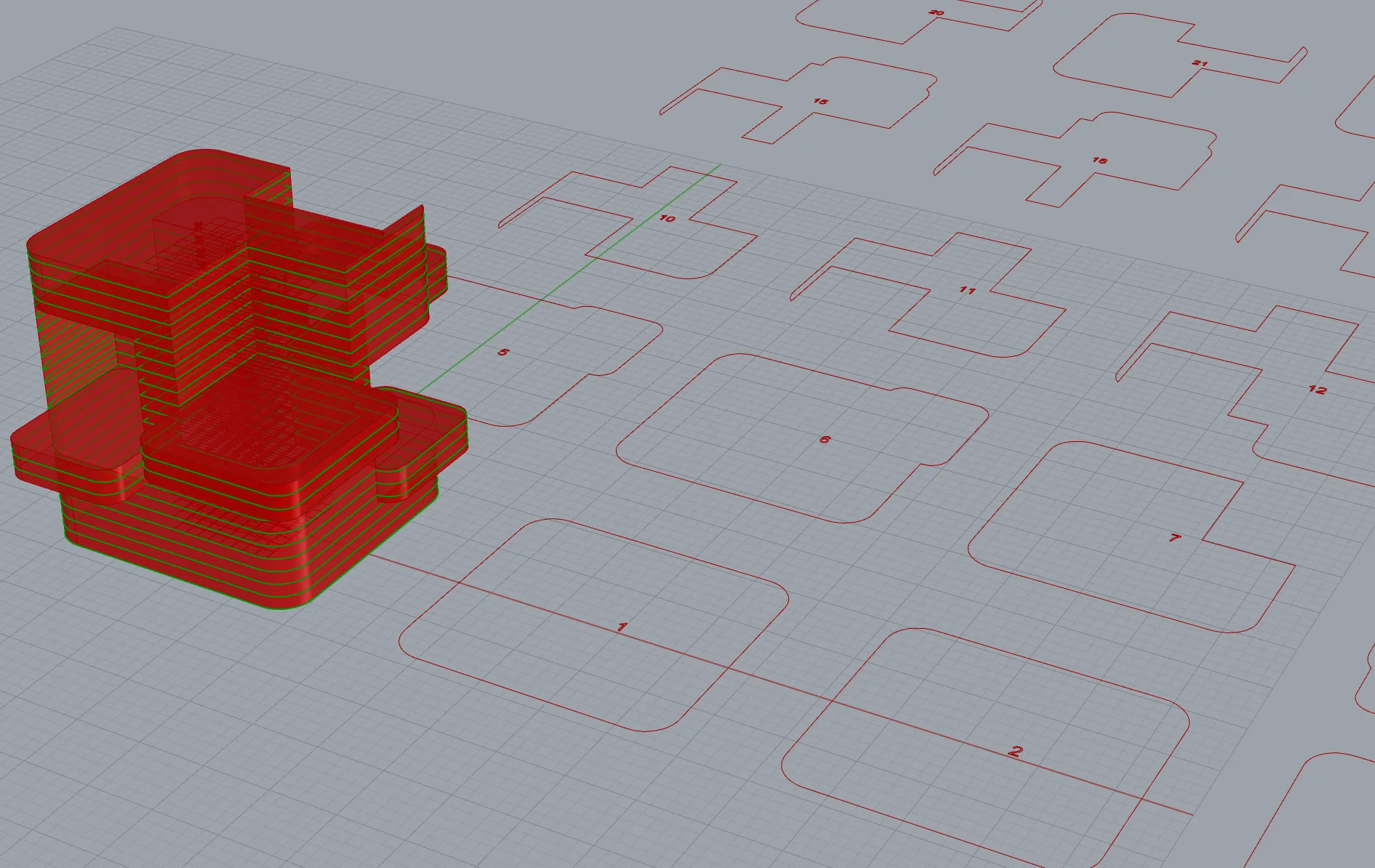 3D Parametric Design and Laser Cutting