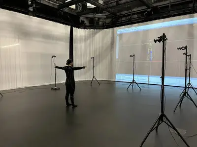 Motion Captured Game Character